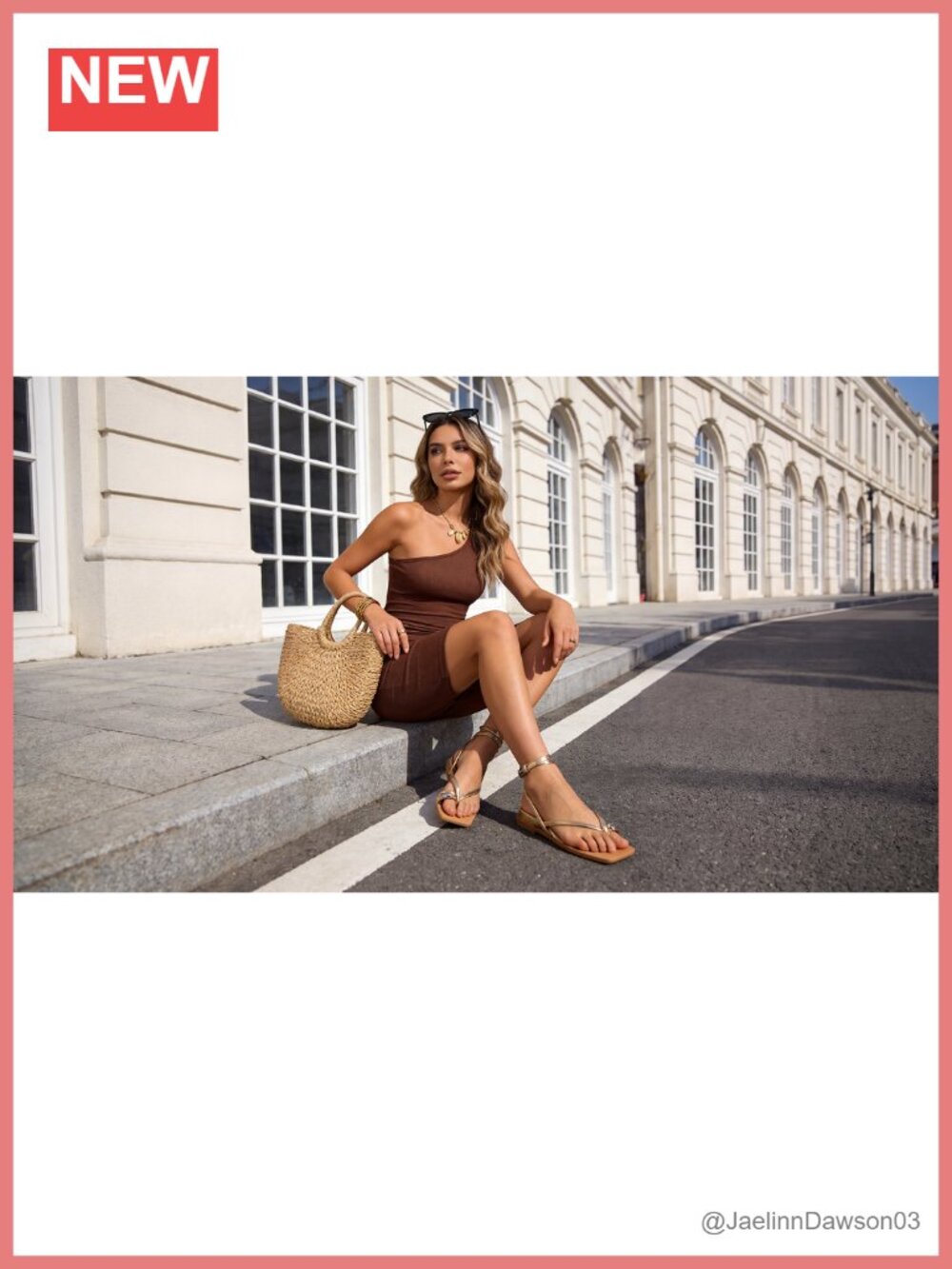 Strappy Flat Sandals with Cross Ankle Strap Open Toe Beach Casual - Picture 6 of 6